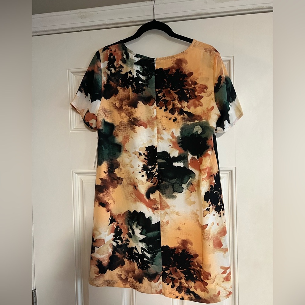 Lulu's Multicolor Abstract Mini Dress - Picture 2 of 2